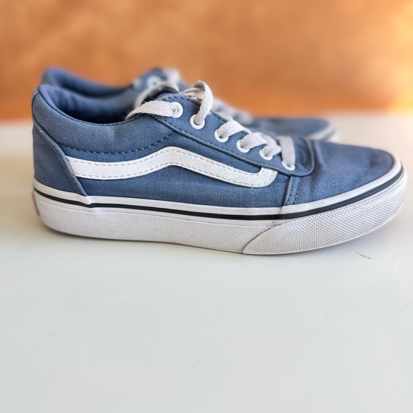 Vans Classic Blue and White Sneakers - Picture 1 of 3